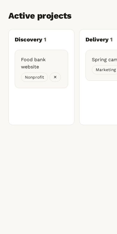 Client Projects screenshot 2