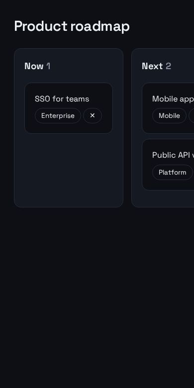 Horizon Roadmap screenshot 2