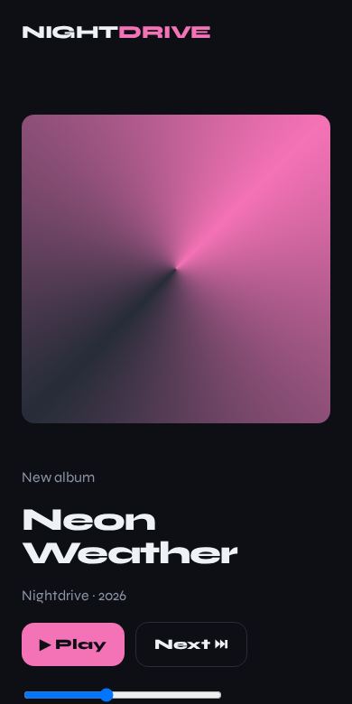 Nightdrive Artist screenshot 2