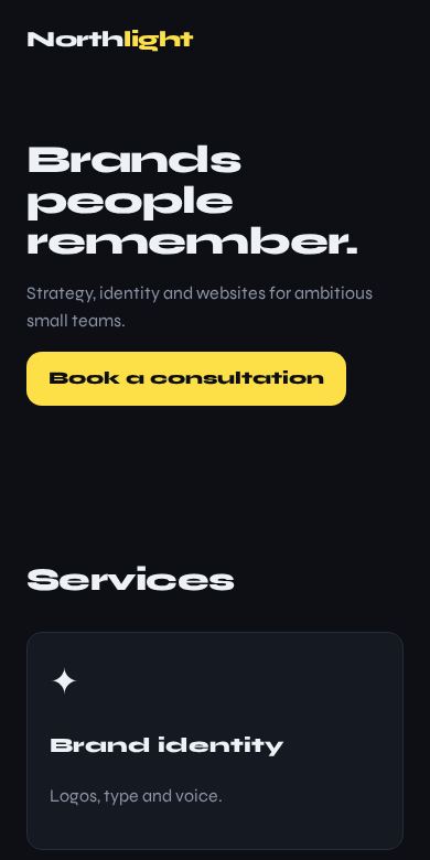 Northlight Agency screenshot 2