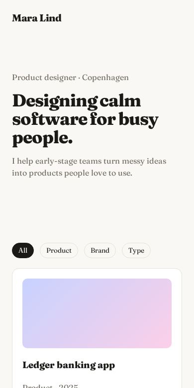 Studio Folio screenshot 2