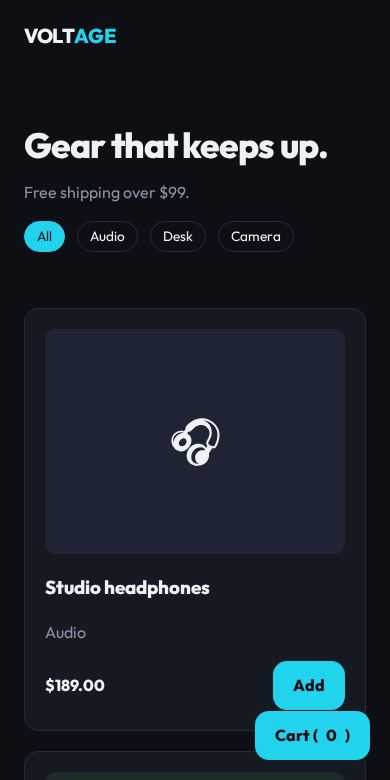 Voltage Gear screenshot 2